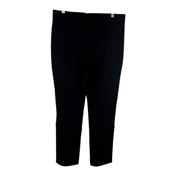 Quince Women's L Tall Ultra Stretch Pull On Ponte Pant Black NWT Inseam 31" - Picture 2 of 12